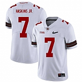 Ohio State Buckeyes 7 Dwayne Haskins White Diamond Nike Logo College Football Jersey Dzhi,baseball caps,new era cap wholesale,wholesale hats